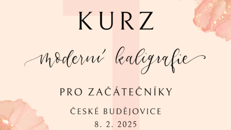 Kurz moderní kaligrafie pro začátečníky